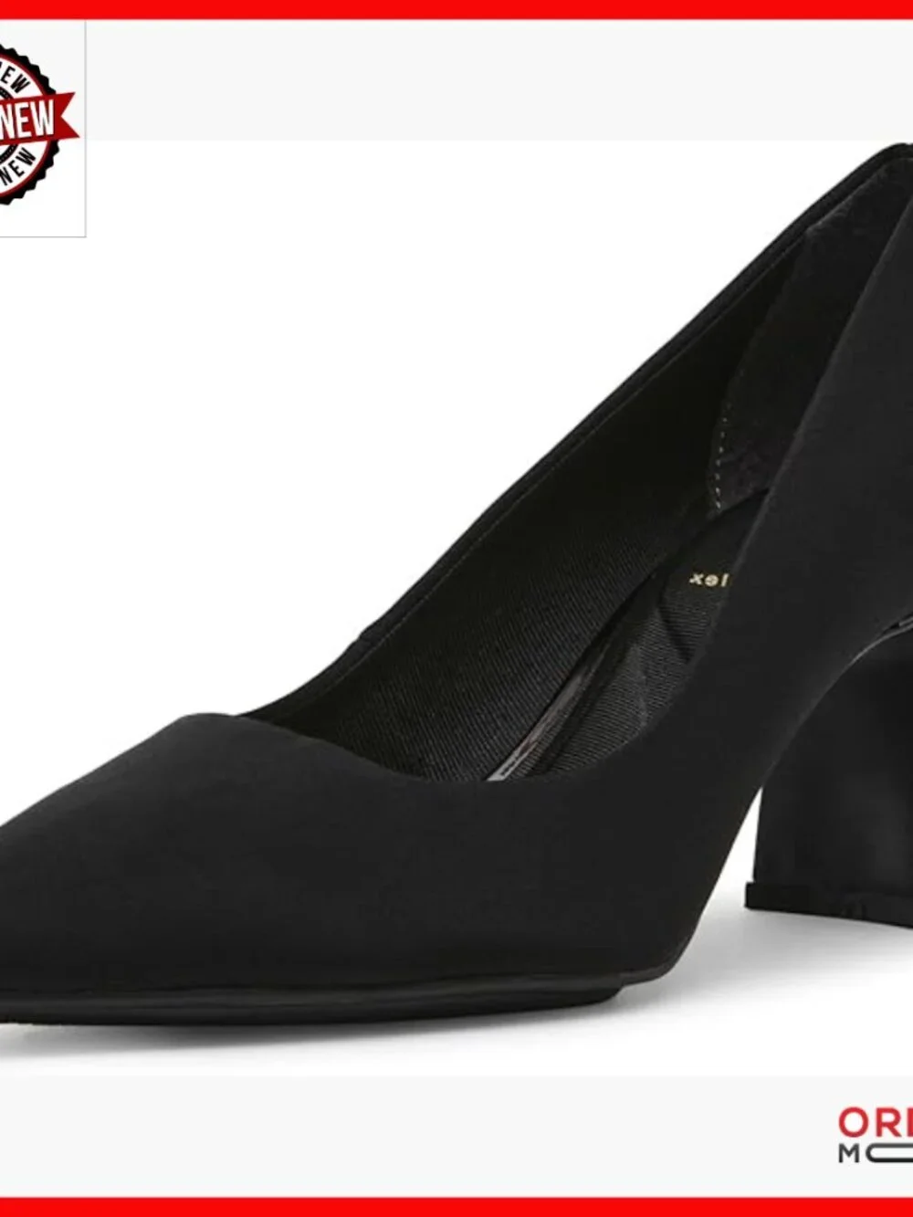 Block Heel Pumps with iFlex Comfort, Versatile for Office & Events